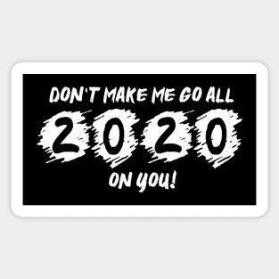 2020 Threat Sticker